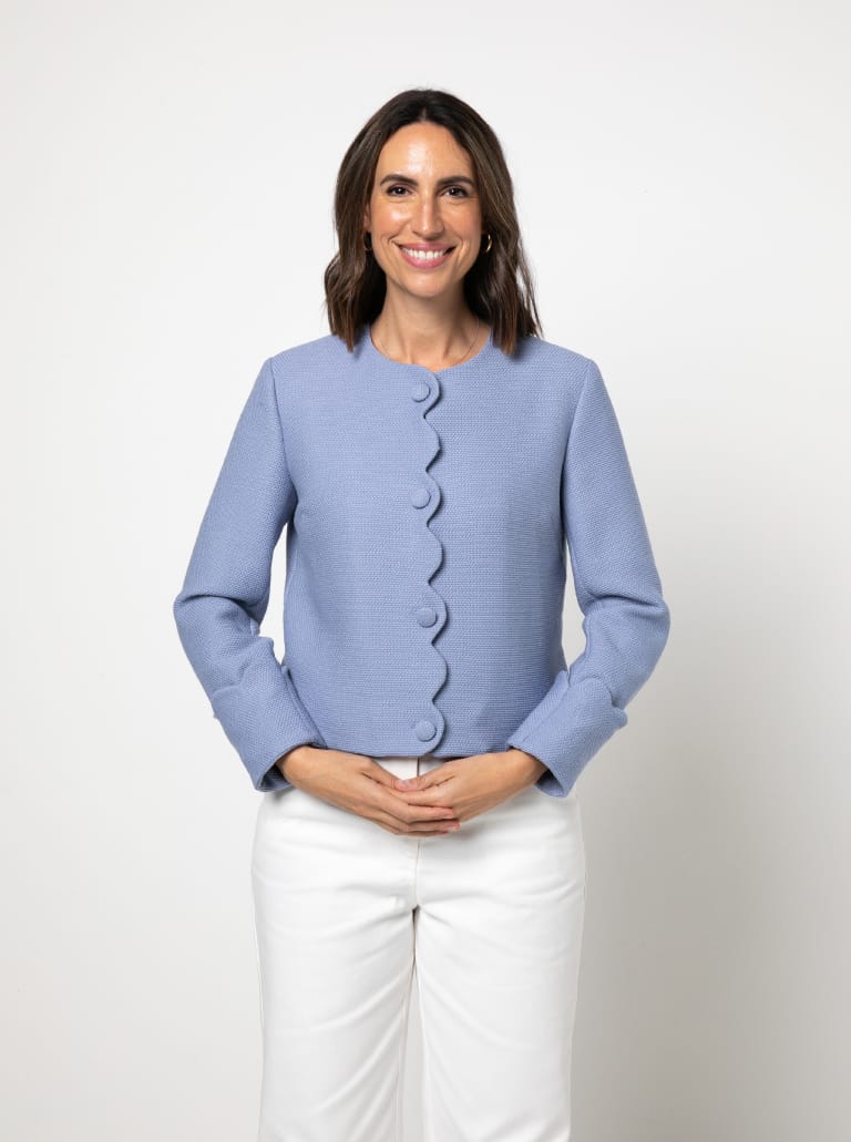 Style Arc Delphine Woven Jacket