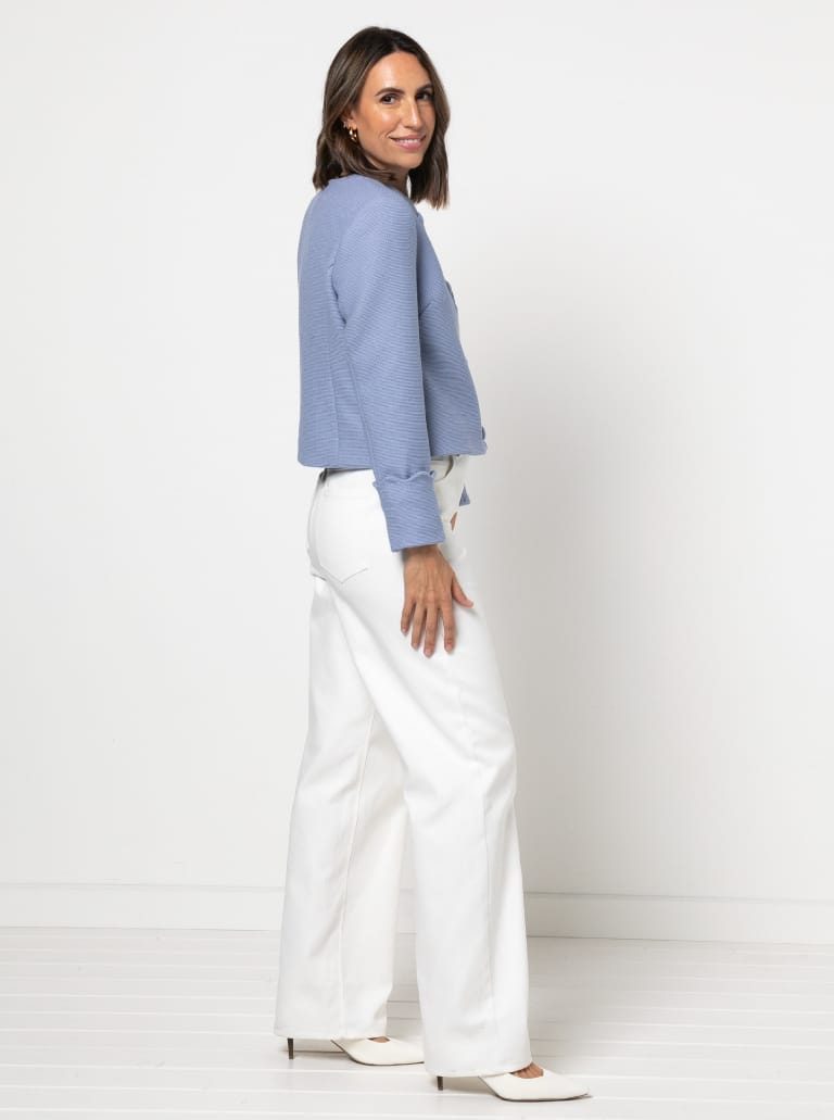 Style Arc Delphine Woven Jacket