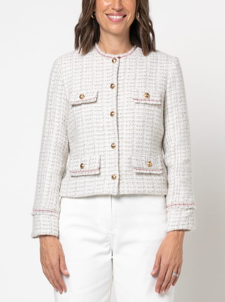Style Arc Delphine Woven Jacket