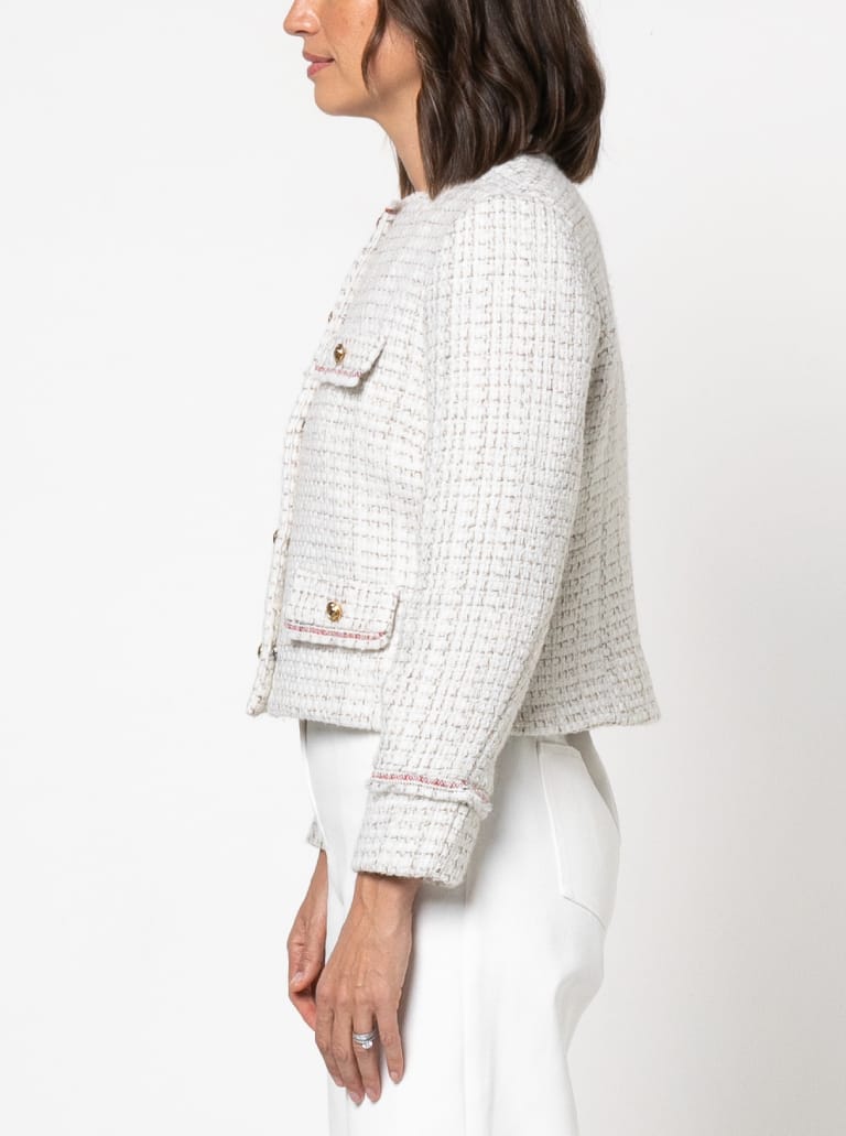 Style Arc Delphine Woven Jacket