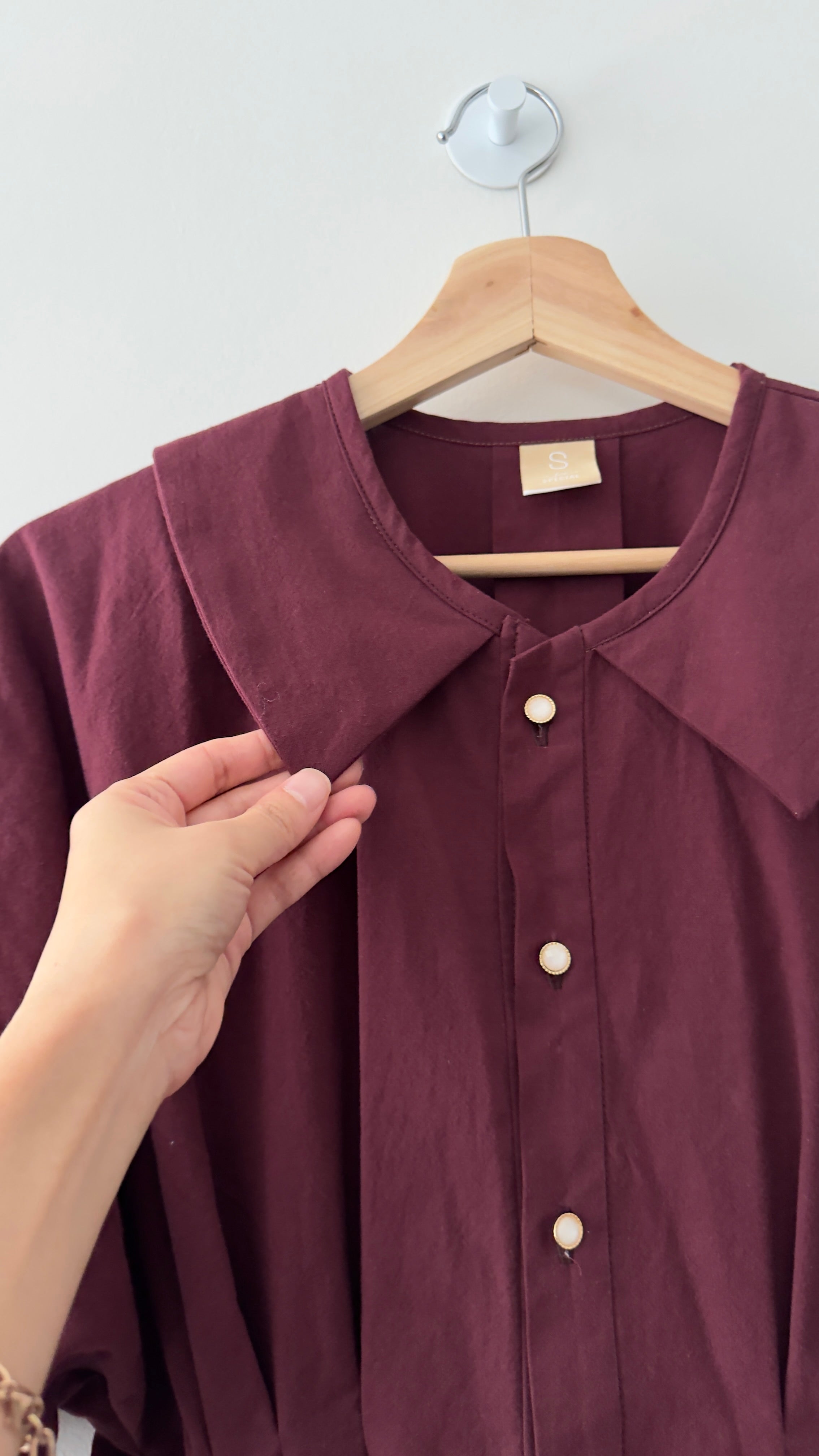 Sewing Therapy Faux Collar Shirt and Dress