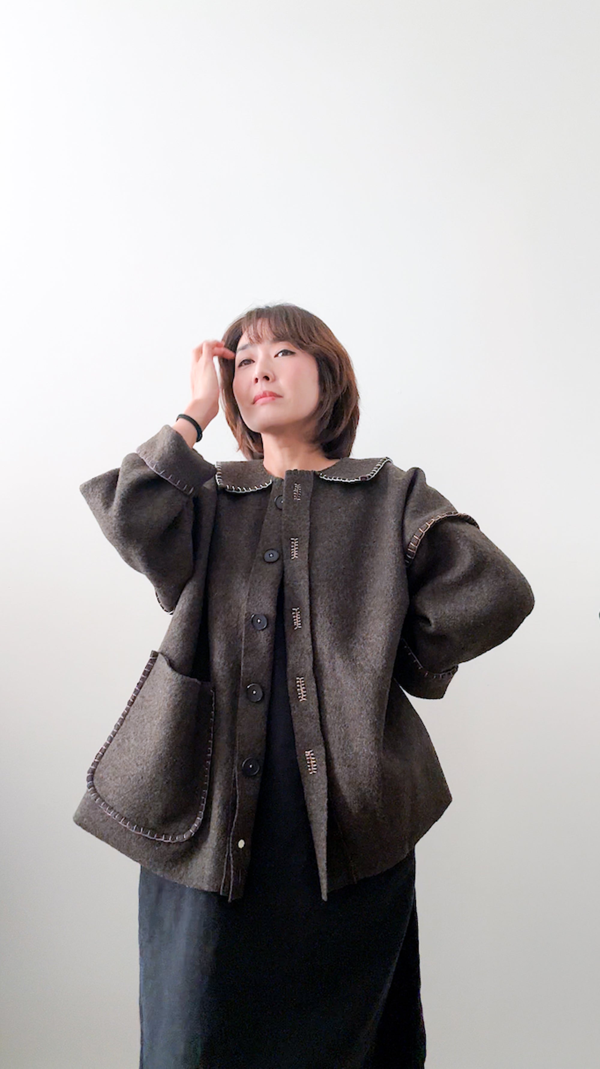 Sewing Therapy Faux Collar Shirt and Dress