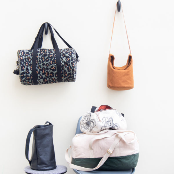 WISJ Designs Flo Duffle Bag and Bucket Bag