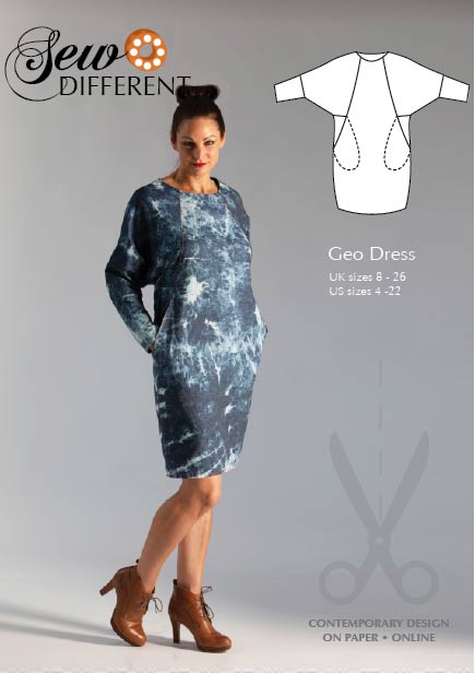 Sew Different Geo Dress