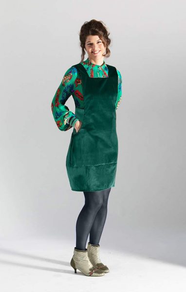Sew Different Scoop Pinafore