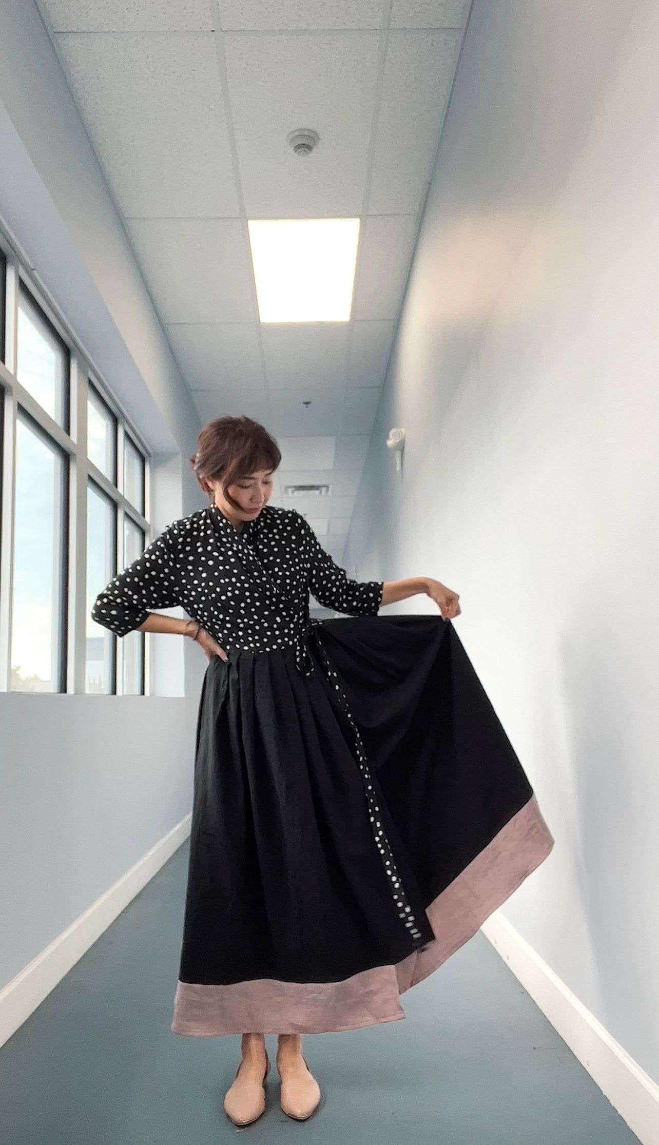 Sewing Therapy Hanbok Wrap Dress