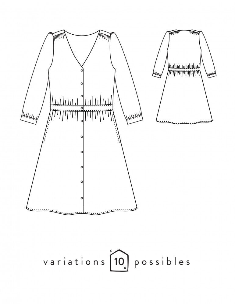 Atelier Scämmit Harmonie Dress and Blouse