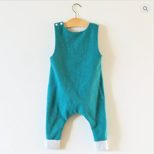 Elemeno Patterns Baby/Child Hipster Romper