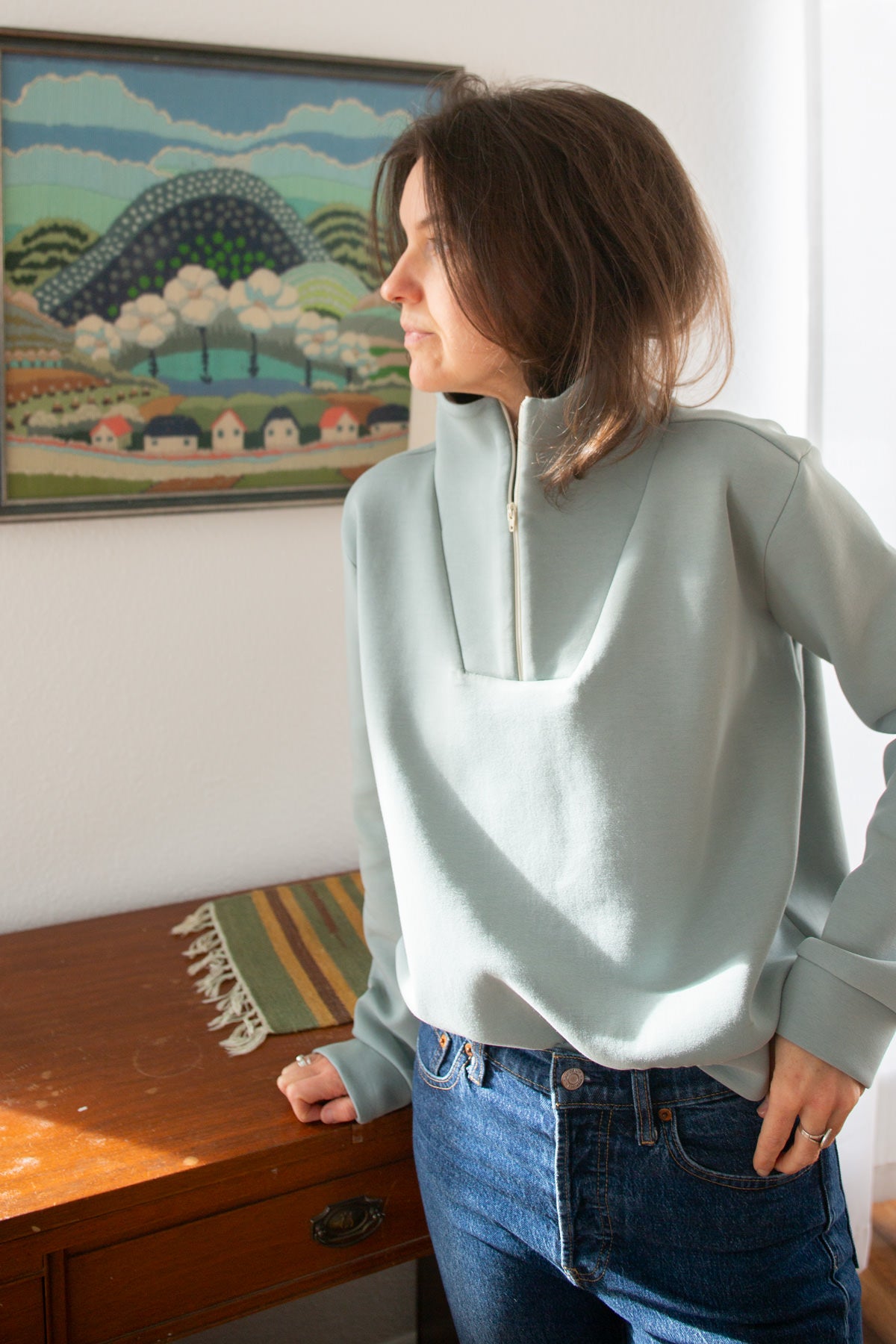 Allie Olson Hive Pullover – The Fold Line