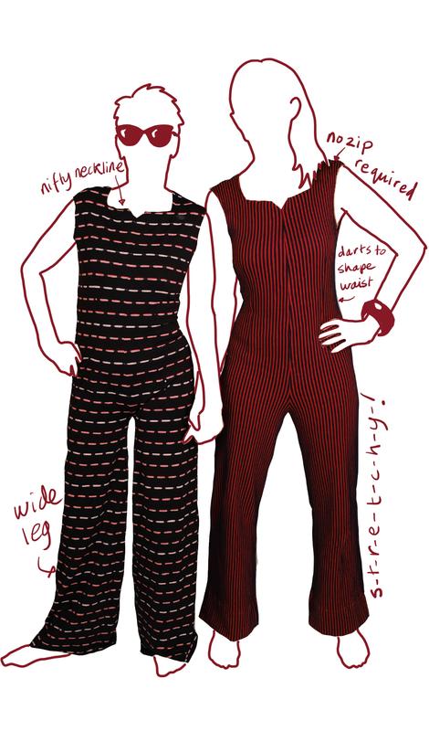 Alice & Co Patterns Jump Up Suit