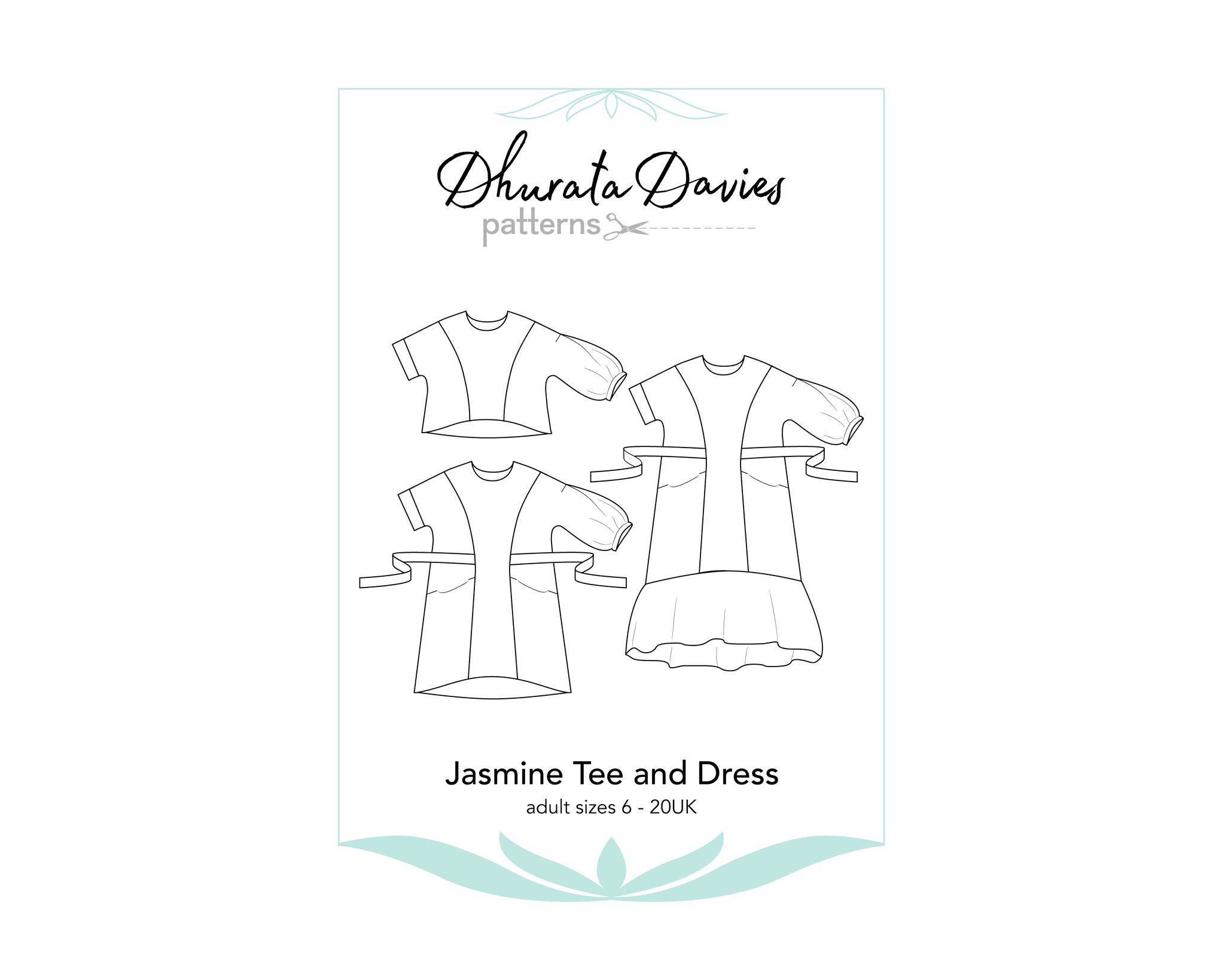 Dhurata Davies Patterns Jasmine Tee & Dress