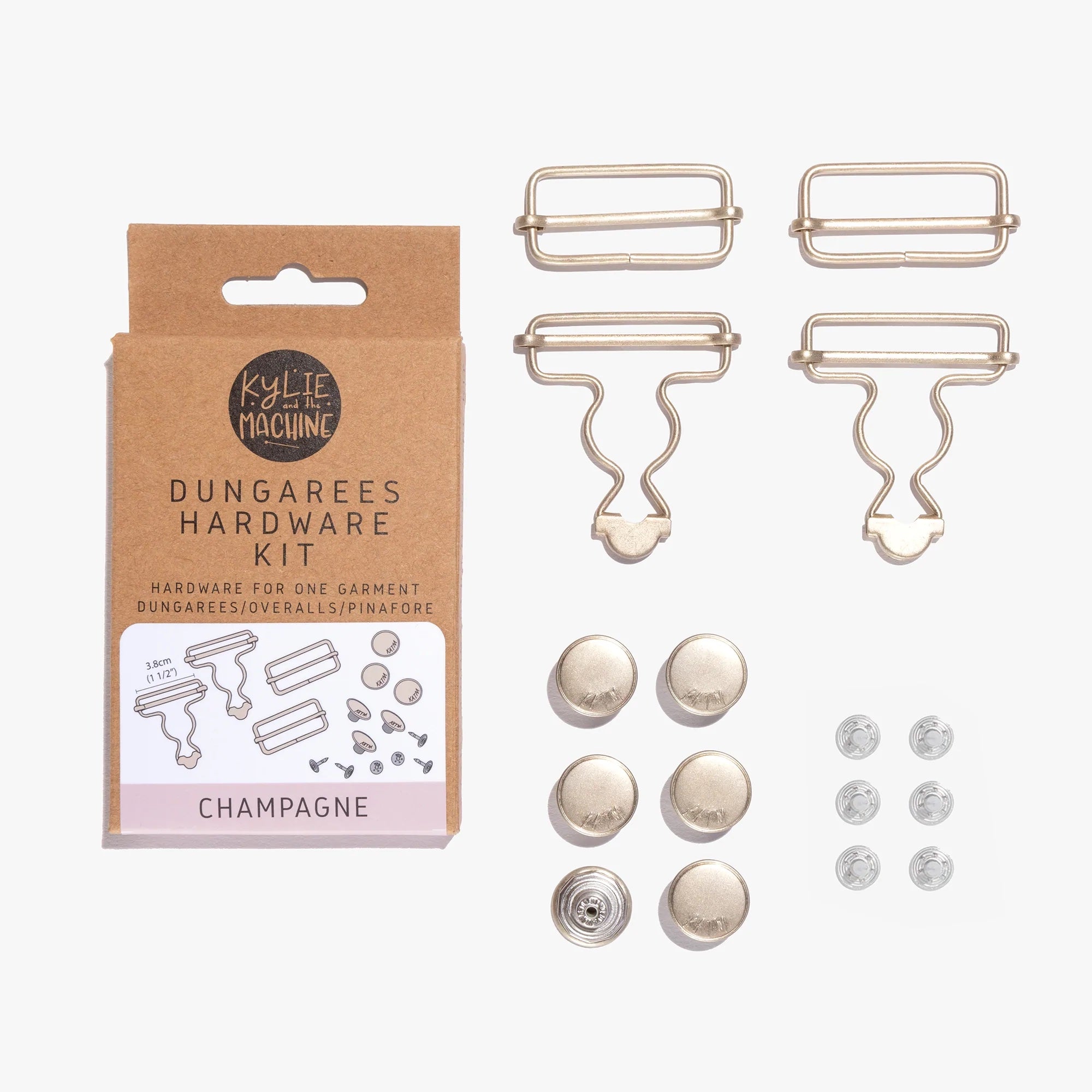 Kylie & The Machine Dungarees Hardware Kit