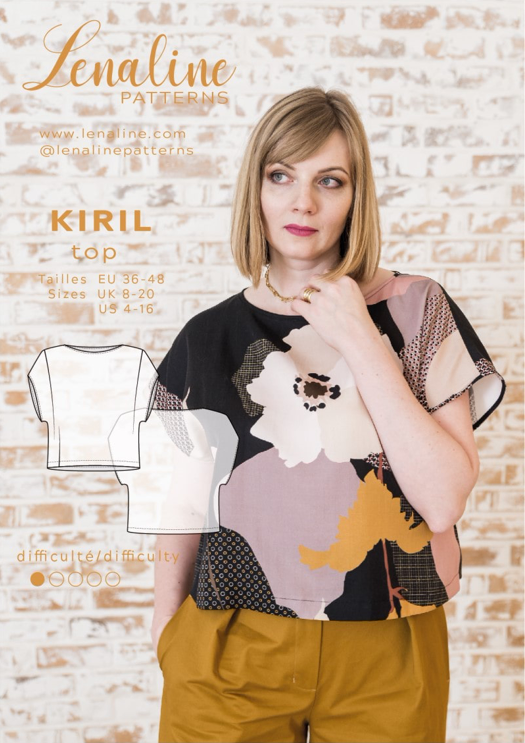 Lenaline Patterns Kiril Top