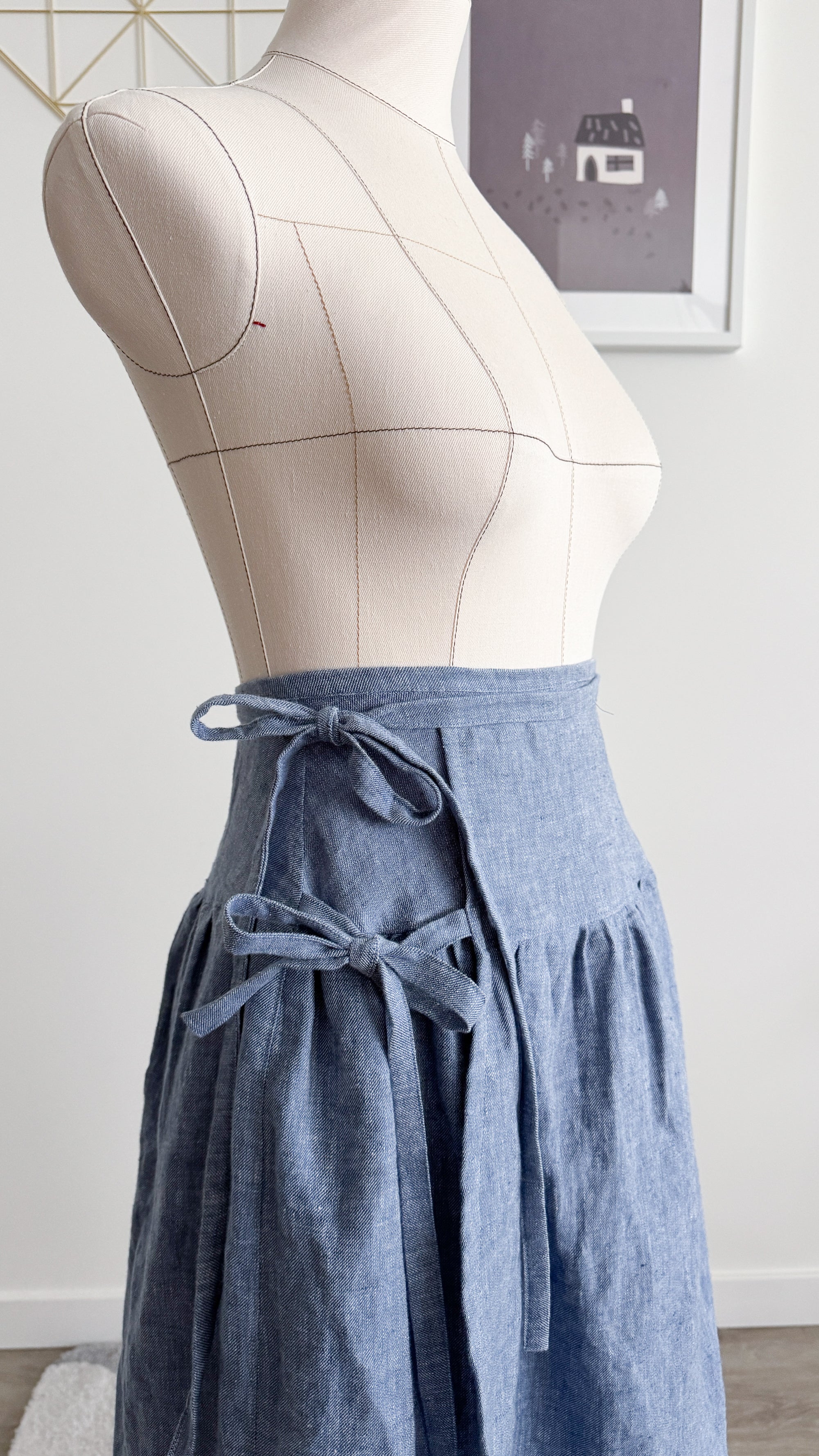 Sewing Therapy La Ciotat Wrap Skirt
