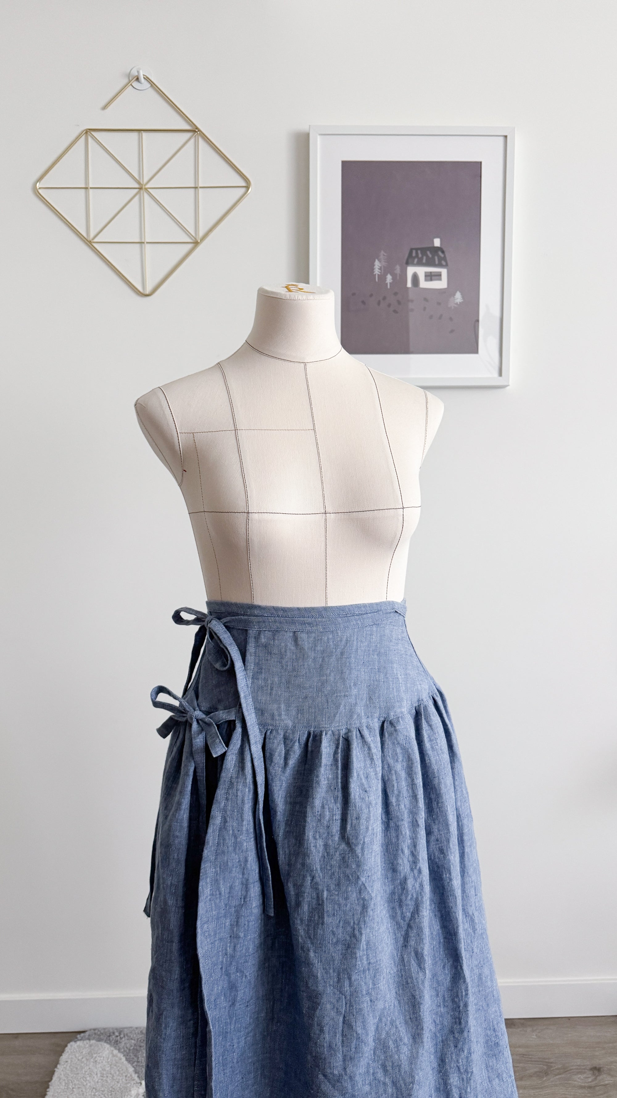 Sewing Therapy La Ciotat Wrap Skirt