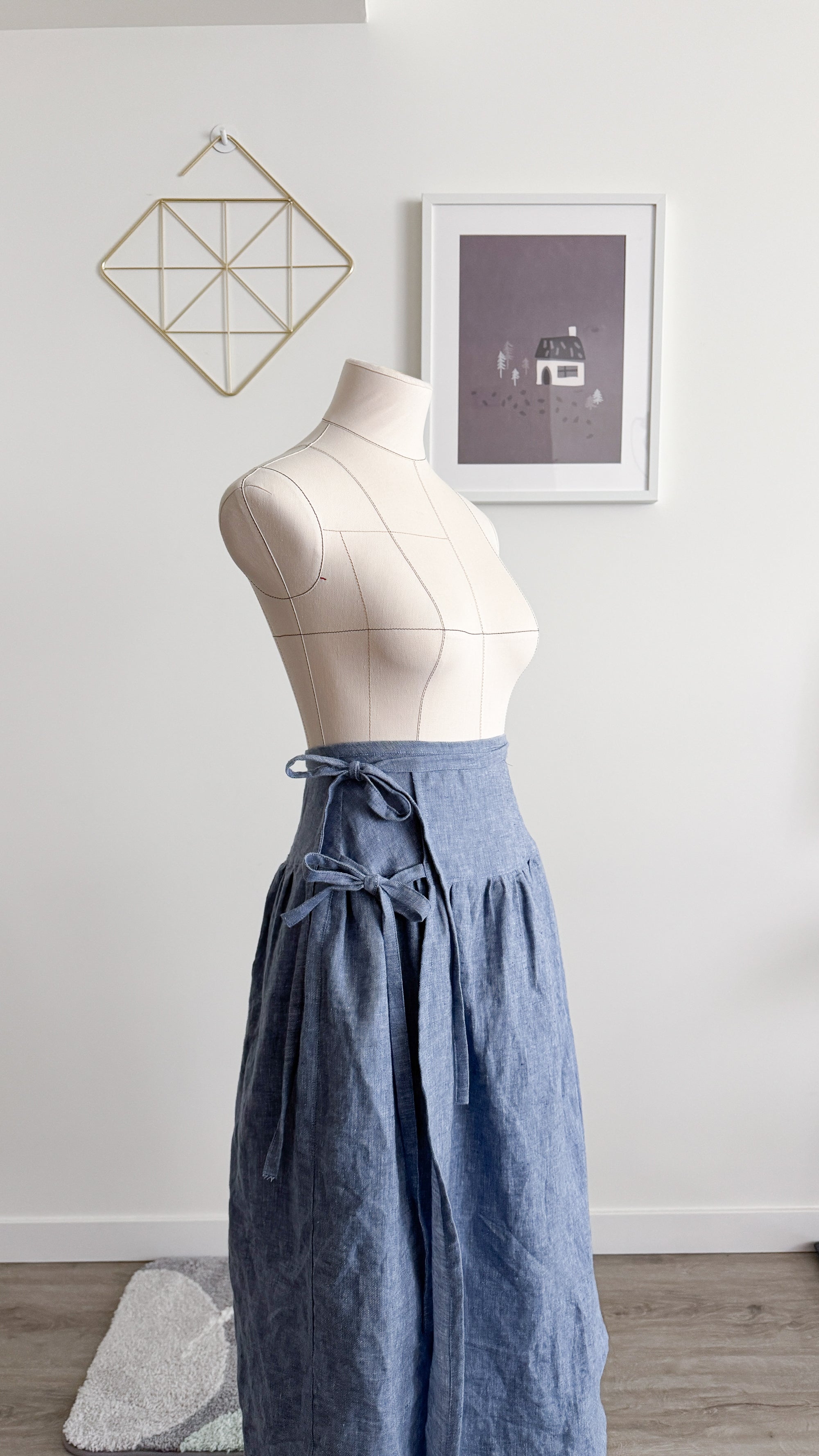 Sewing Therapy La Ciotat Wrap Skirt
