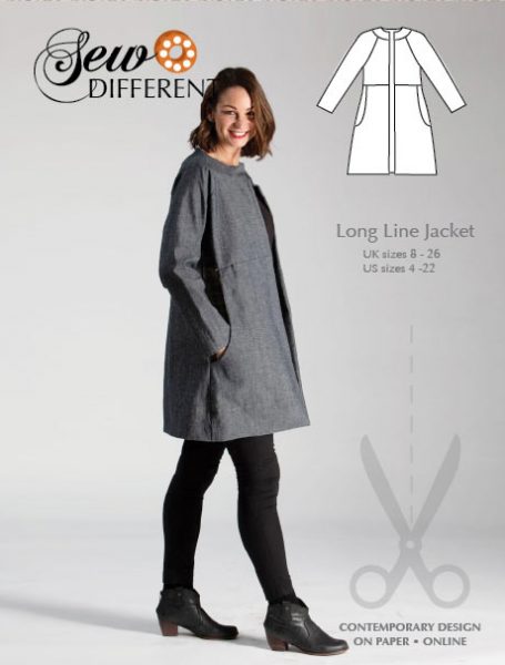 Sew Different Long Line Jacket