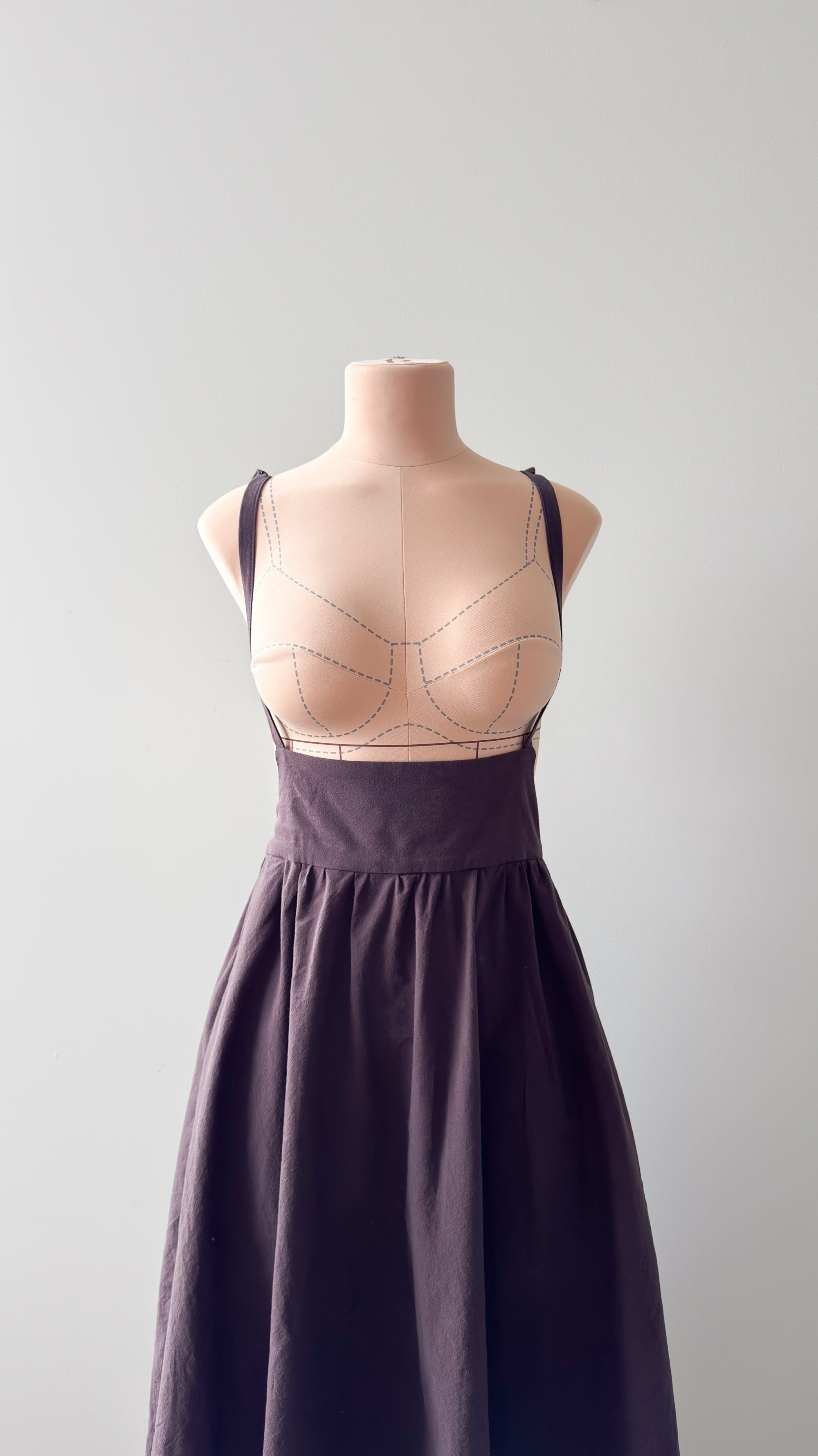 Sewing Therapy Low Bib Pinafore