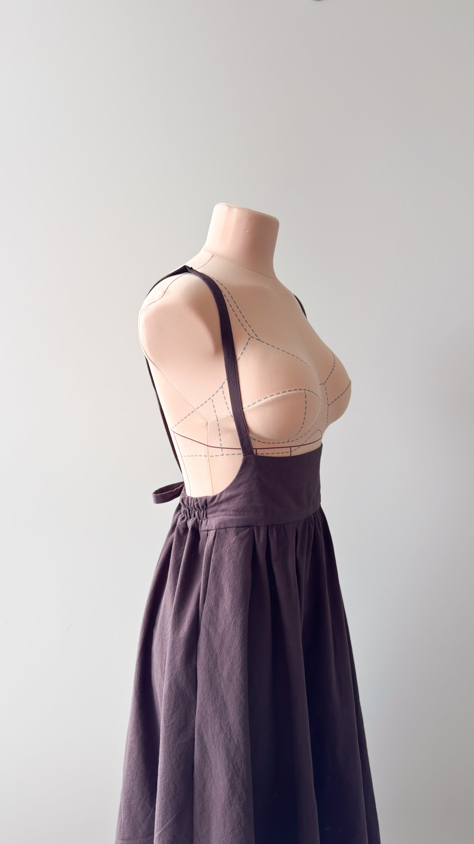 Sewing Therapy Low Bib Pinafore