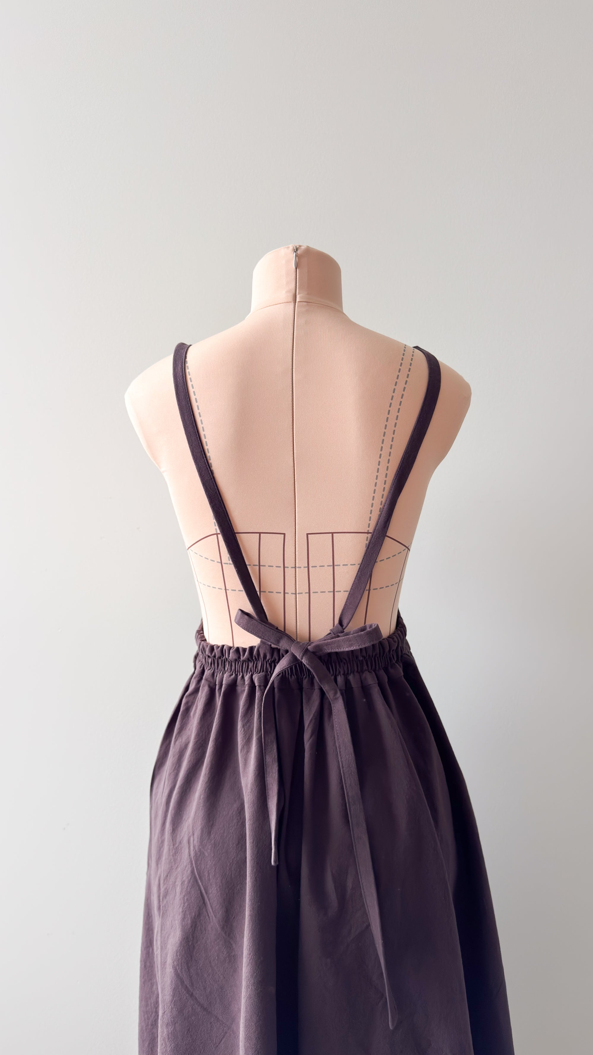 Sewing Therapy Low Bib Pinafore