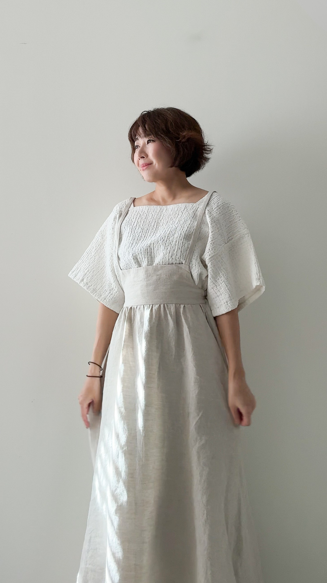 Sewing Therapy Low Bib Pinafore