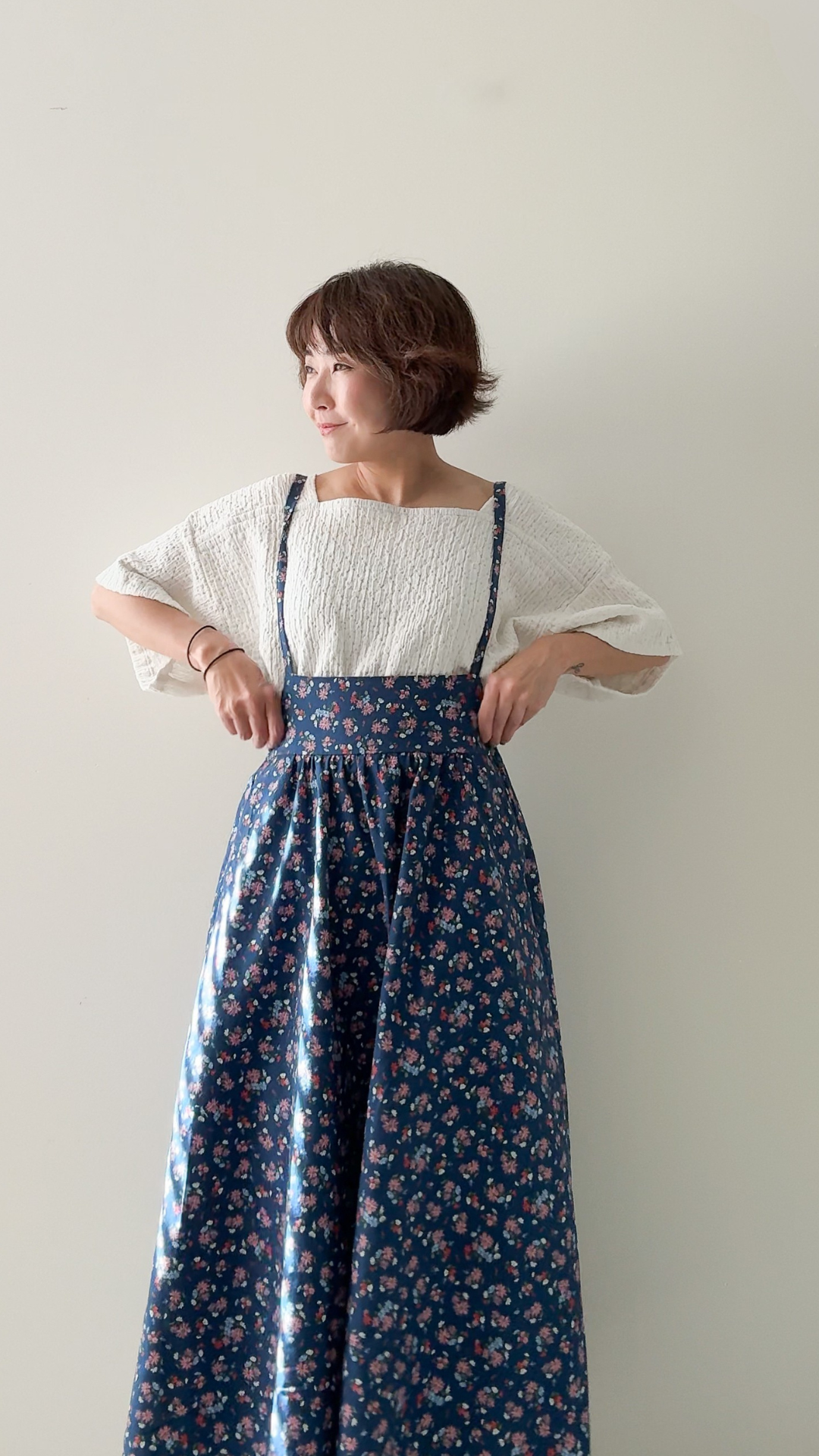 Sewing Therapy Low Bib Pinafore