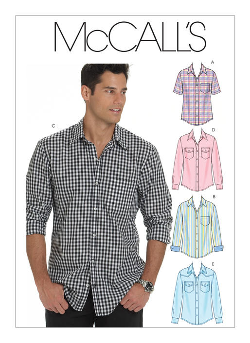 McCalls Men's Shirts M6044