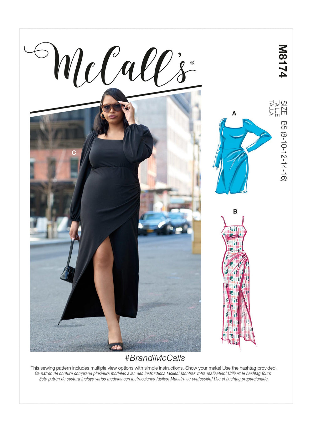 McCalls Dresses M8174