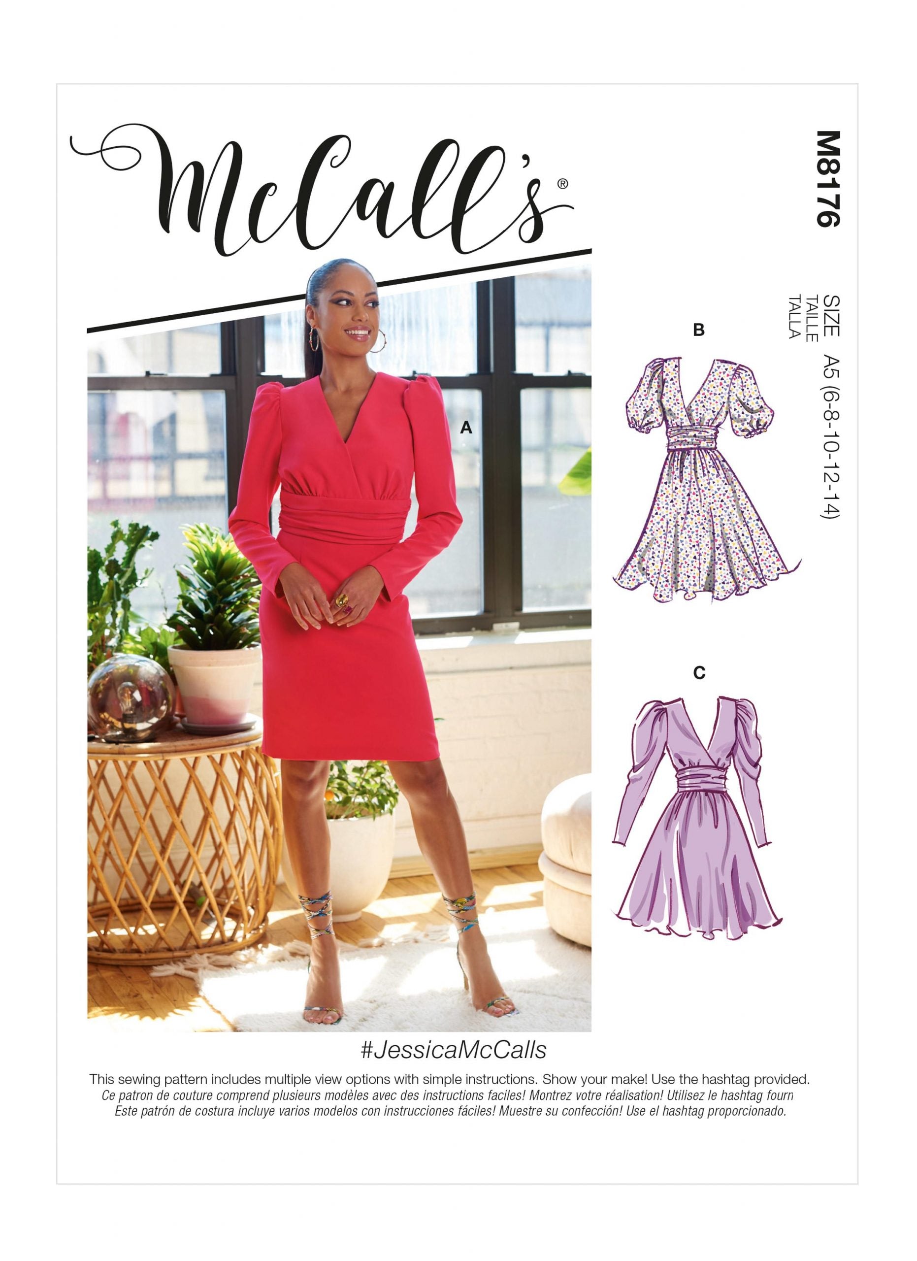 McCalls Dresses M8176