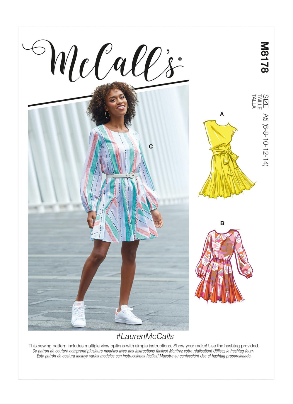 McCalls Dresses M8178