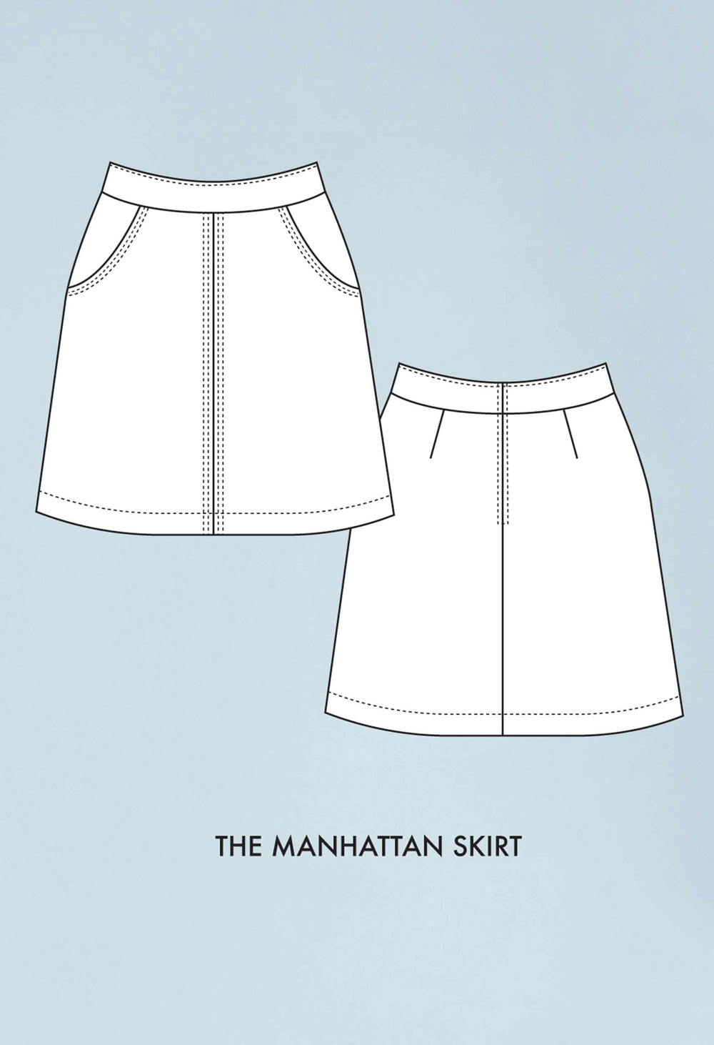 Our Lady of Leisure Manhattan Skirt