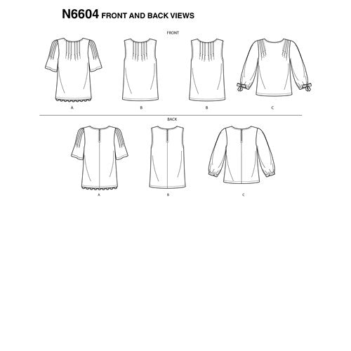 New Look Tops N6604