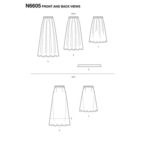 New Look Skirt N6605