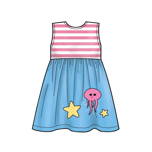 New Look Child/Baby Dresses N6647