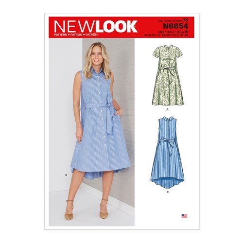 New Look Shirt Dress N6654