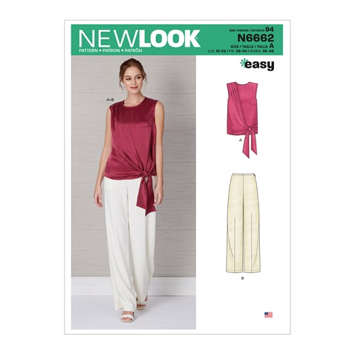 New Look Top and Trousers N6662