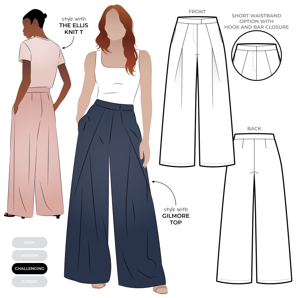 Style Arc Nala Woven Pant