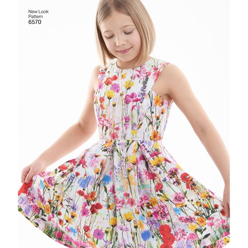 New Look Girl/Teen Dresses N6570