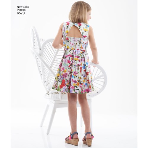 New Look Girl/Teen Dresses N6570