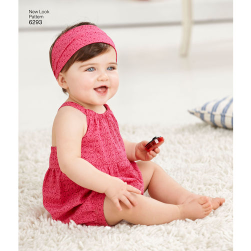 New Look Baby's Rompers and Dresses N6293