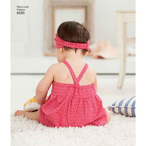 New Look Baby's Rompers and Dresses N6293