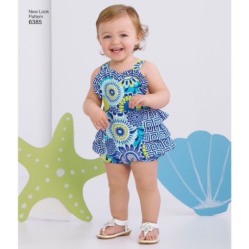 New Look Baby's Dress and Romper N6385