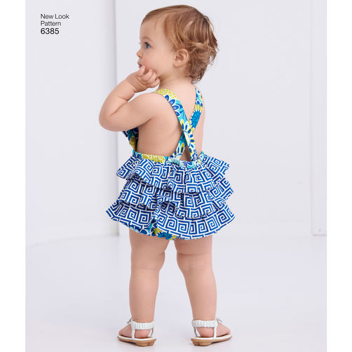 New Look Baby's Dress and Romper N6385