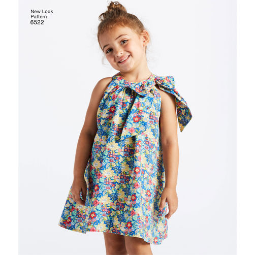 New Look Child/Teen Dresses and Tops N6522