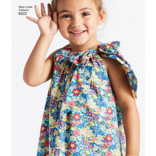 New Look Child/Teen Dresses and Tops N6522