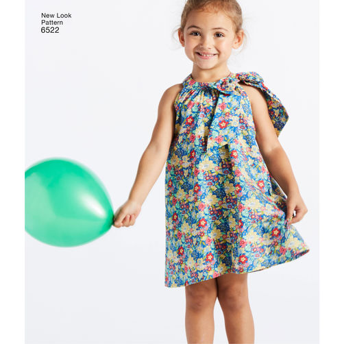 New Look Child/Teen Dresses and Tops N6522