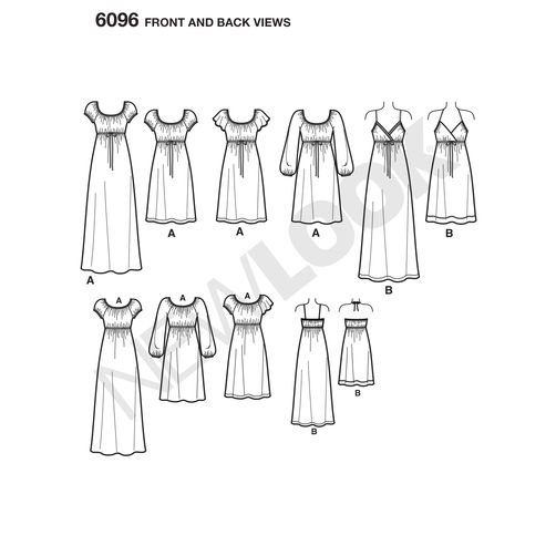 New Look Dresses N6096