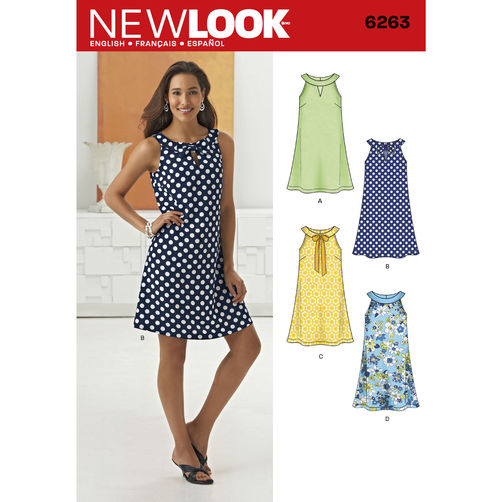 New Look A-Line Dress N6263