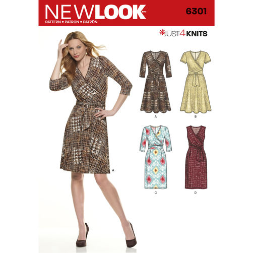 New Look Knit Dress N6301