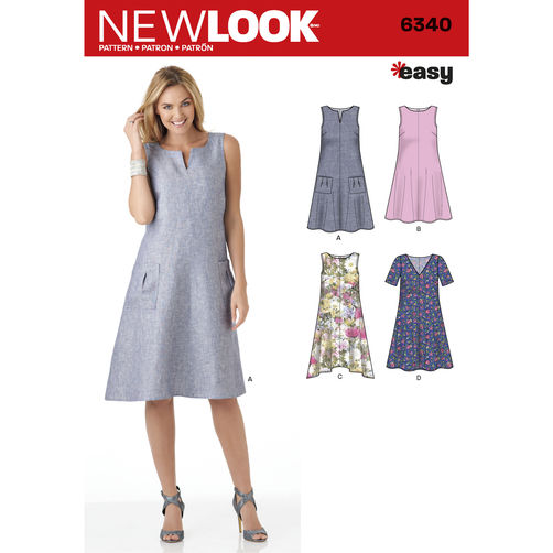 New Look Dresses N6340